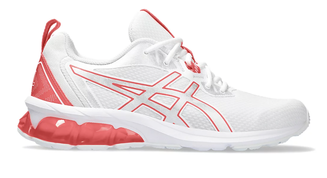 Asics Gel Quantum 90 IV Womens White Blazing Coral